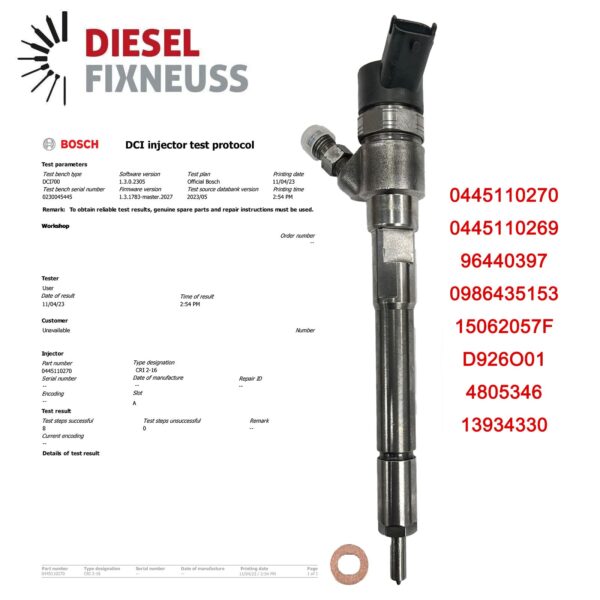 allhues 4X Diesel Fuel Injectors for 2.0 CDTI Engines | Reliable Injector Set - Image 3