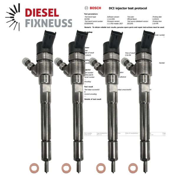 allhues 4X Diesel Fuel Injectors for 2.0 CDTI Engines | Reliable Injector Set - Image 4