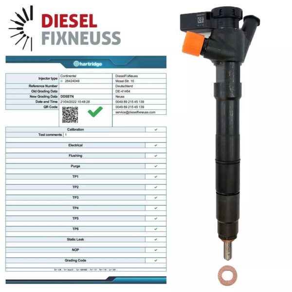 AllHues Diesel Injector for VW, Audi, Seat, Skoda 1.4 TDI – 04B130277N 04B130277J - Image 3