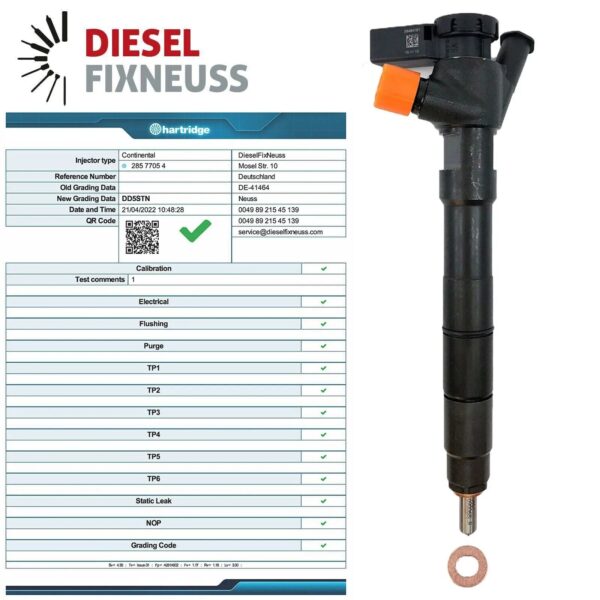 AllHues Diesel Injector for Audi, Seat, VW 1.6 TDI – HRD342 04L130277BF - Image 2