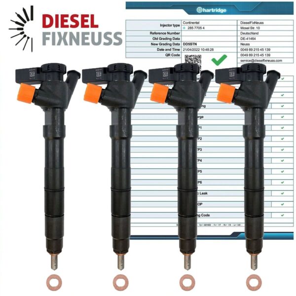 AllHues Diesel Injector for Audi, Seat, VW 1.6 TDI – HRD342 04L130277BF - Image 2