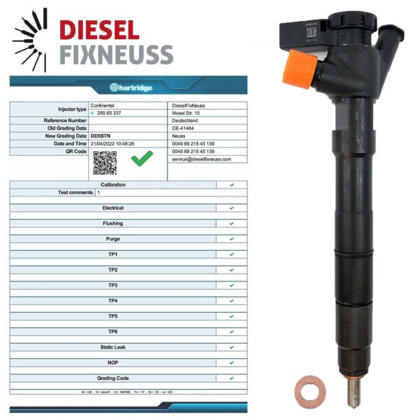 allhues 4x Fuel Injectors for 2.0 TDI Diesel Engine – Fits Transporter & Crafter - Image 3