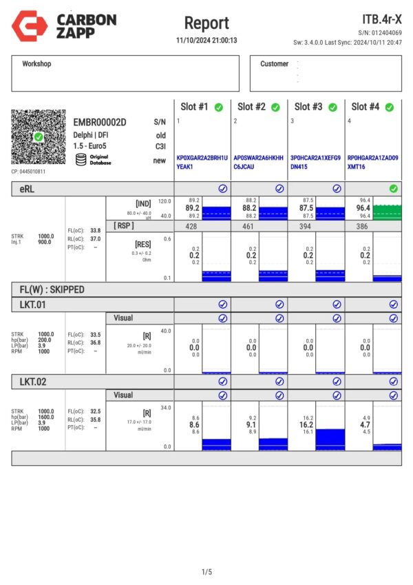 allhues 4x Diesel Injectors for 2.2L CDI OM651 Engine – High-Performance Set - Image 4