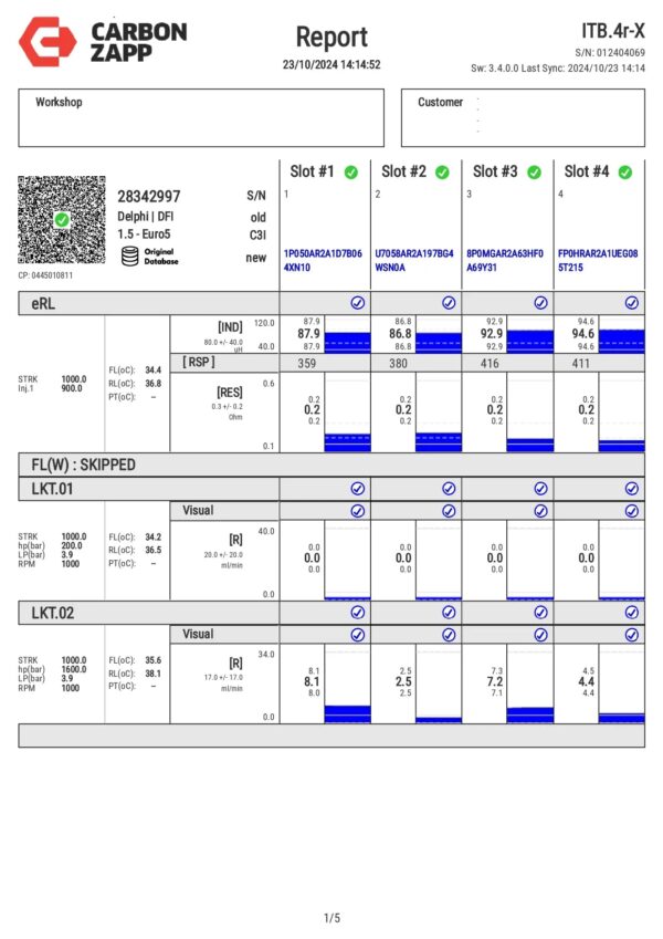 allhues 4X Fuel Injectors for 2143cc Diesel Engine | High-Performance Replacement Kit - Image 3