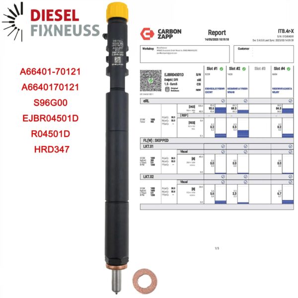 AllHues Diesel Injector for Chevrolet & Opel 2.2 D – A6640170121 28264951 - Image 3